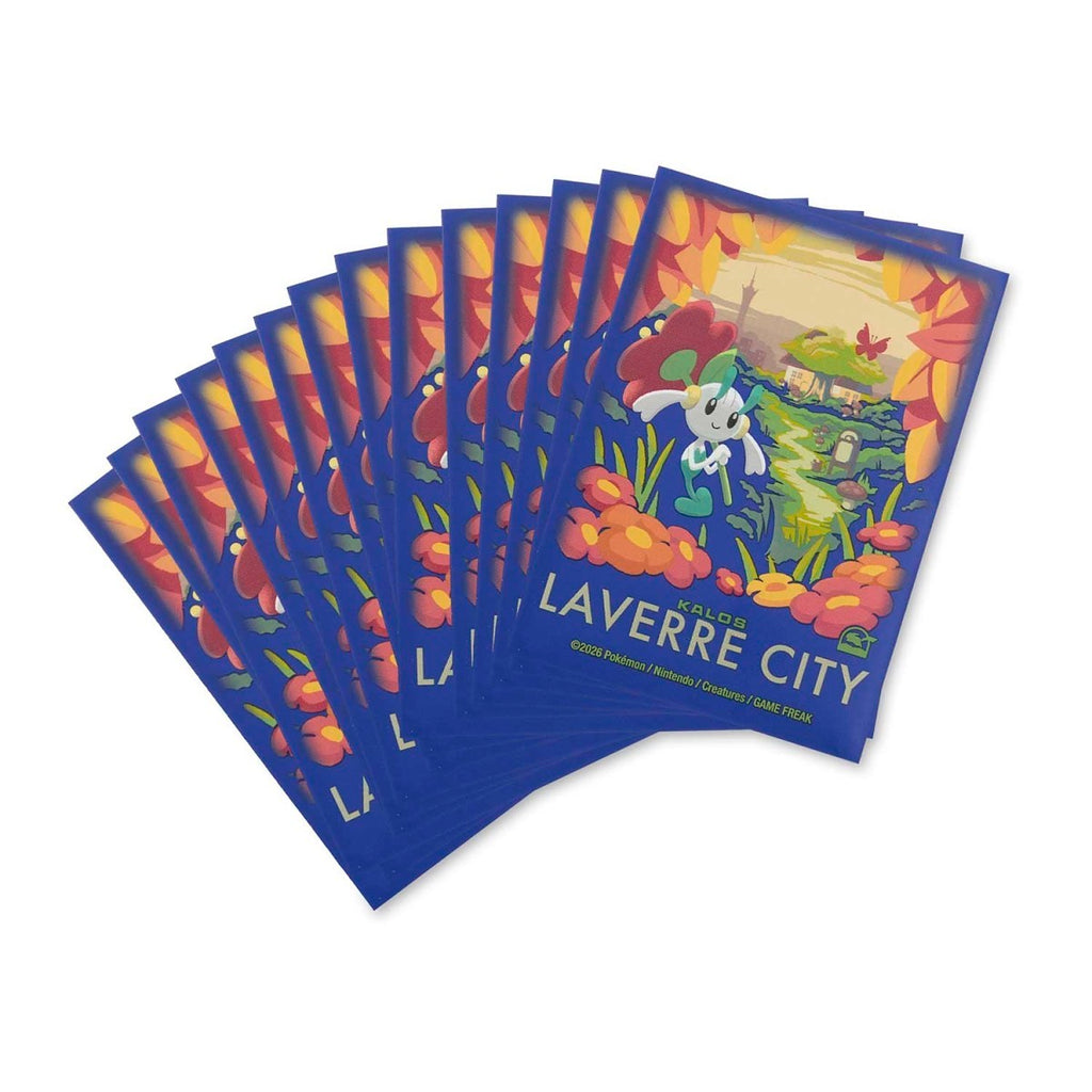 Pokémon TCG: Kalos Explore Pokémon Premium Card Sleeves (65 Sleeves)