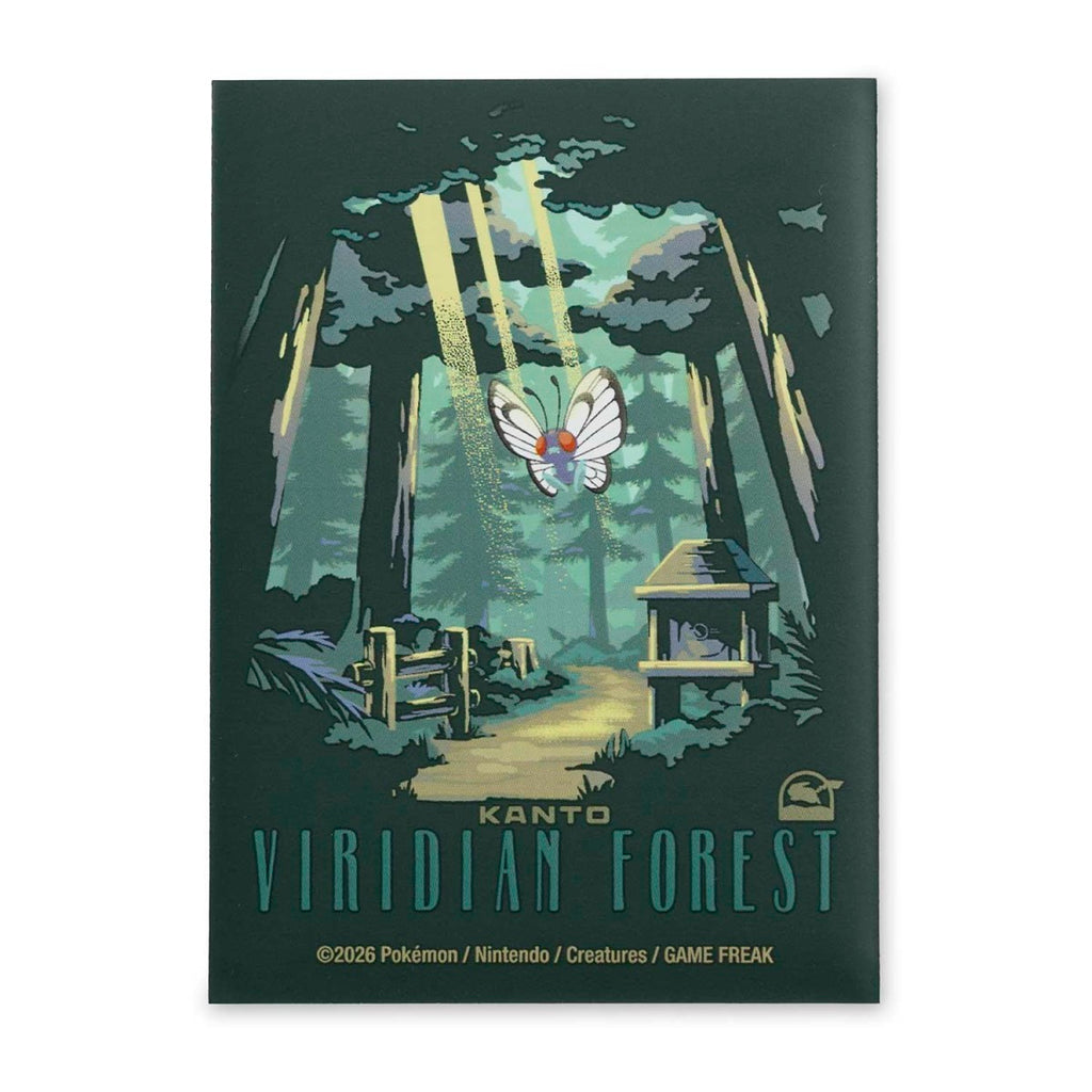 Pokémon TCG: Kanto Explore Pokémon Premium Card Sleeves (65 Sleeves)