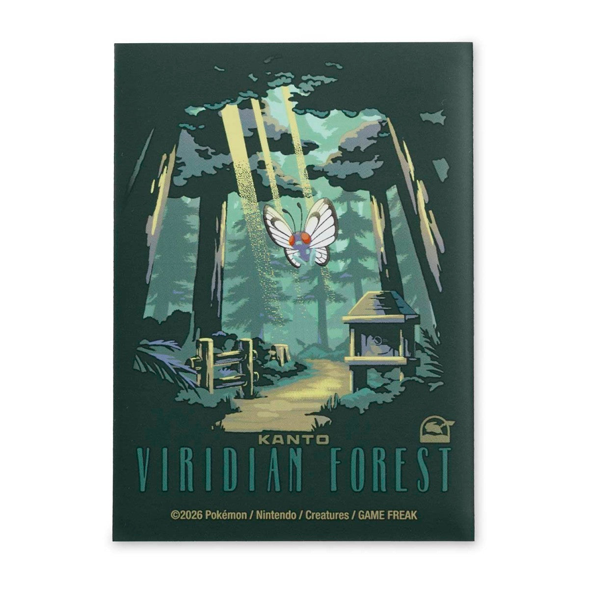 Pokémon TCG: Kanto Explore Pokémon Premium Card Sleeves (65 Sleeves)
