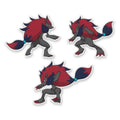 Zoroark Stickers (3-Pack)
