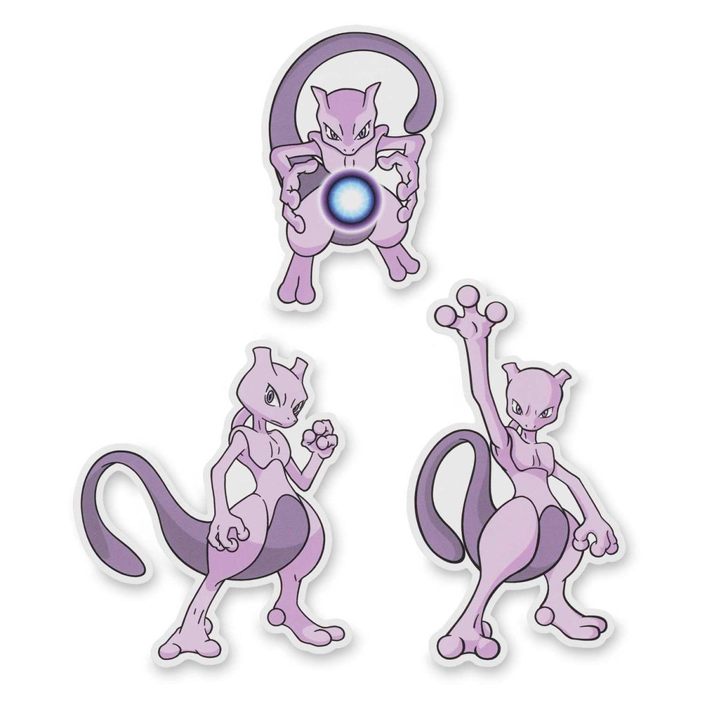 Mewtwo Stickers (3-Pack)