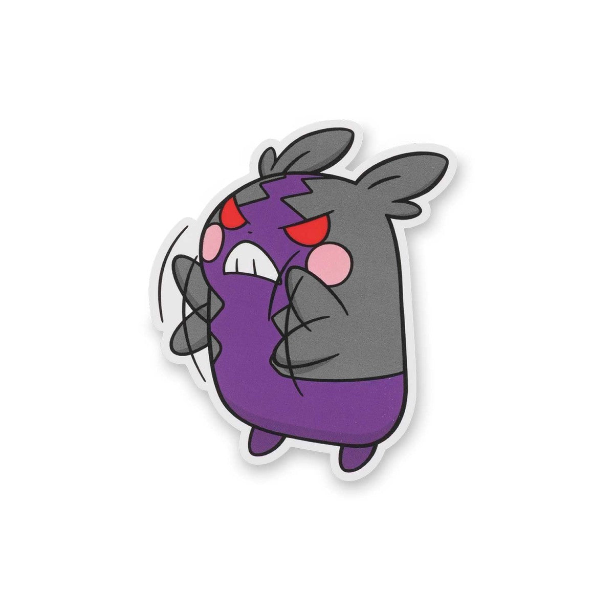 Morpeko (Hangry Mode) Stickers (3-Pack)