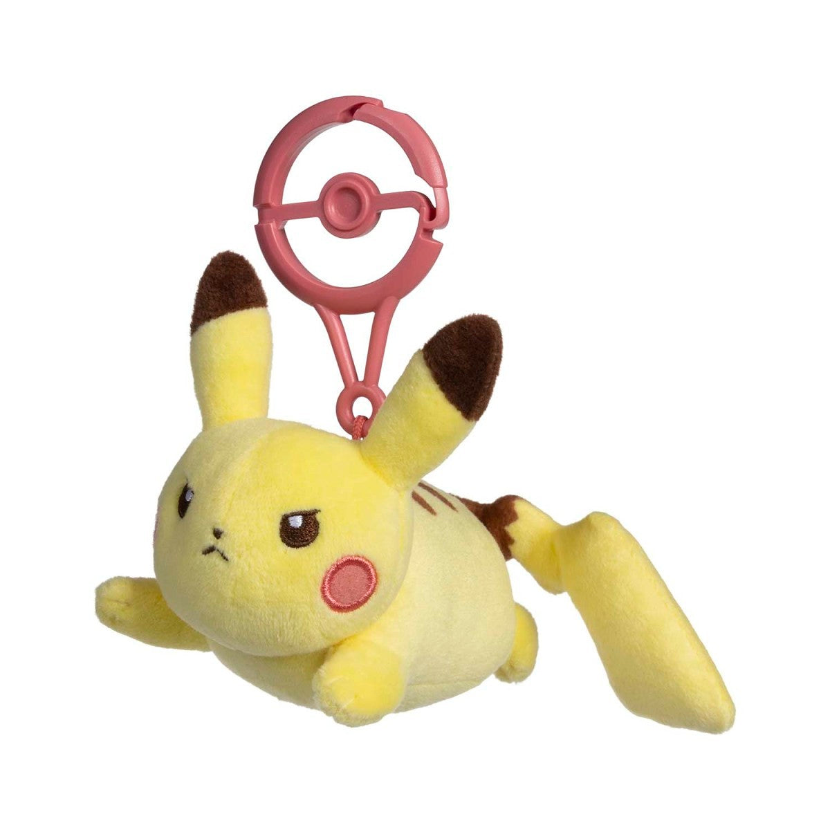 Pikachu (Hardy) Pokémon Natures Plush Key Chain
