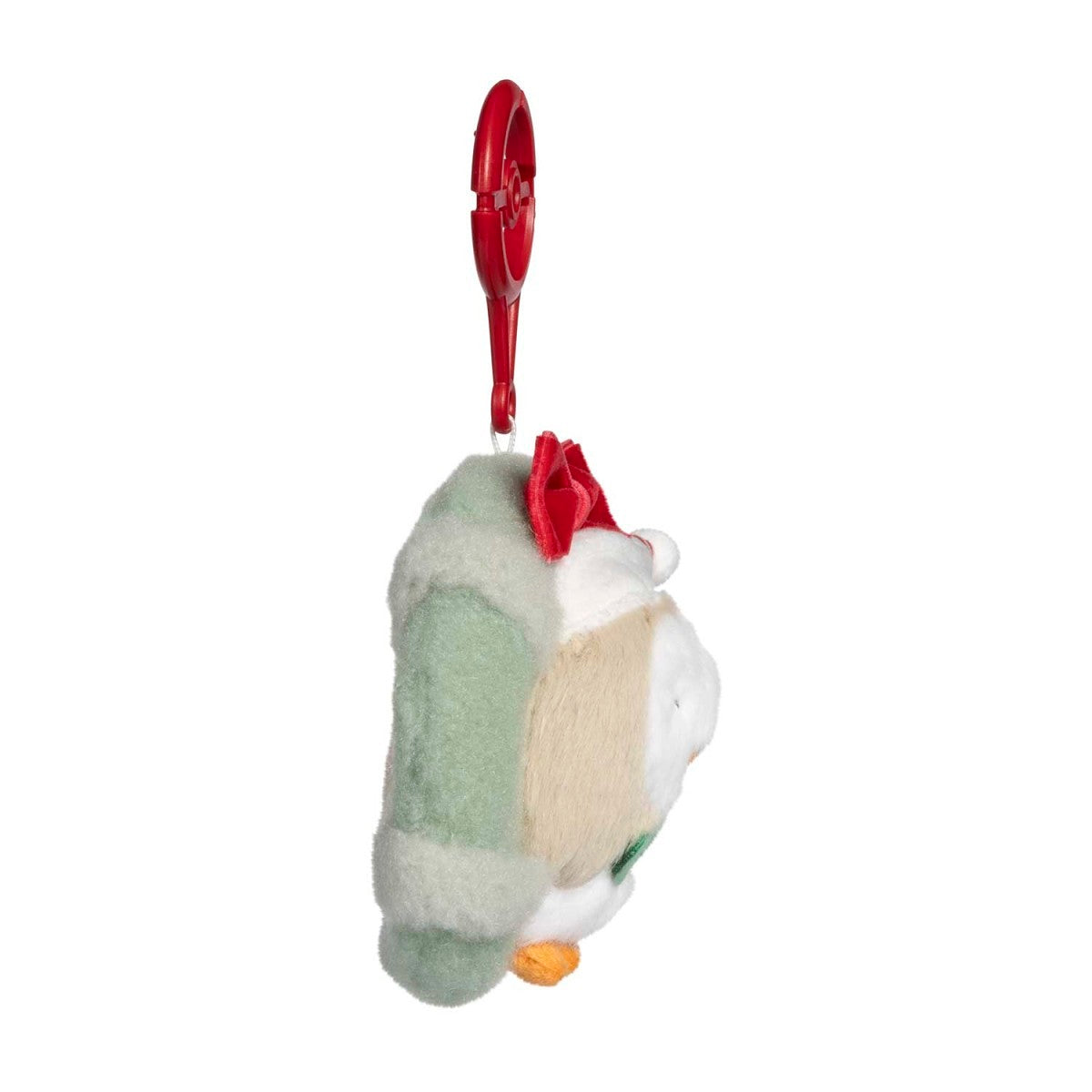 Rowlet Pokémon Holiday Wishes Plush Key Chain