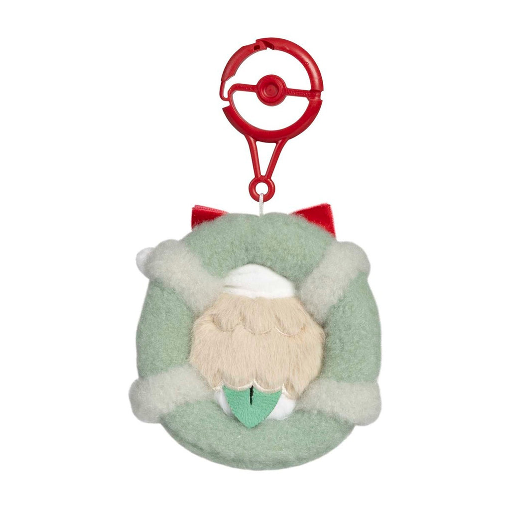 Rowlet Pokémon Holiday Wishes Plush Key Chain