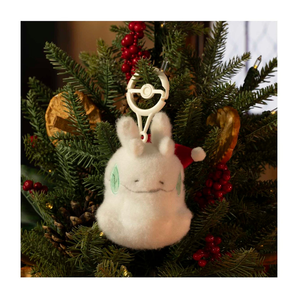 Goomy Snowman Pokémon Holiday Wishes Plush Key Chain