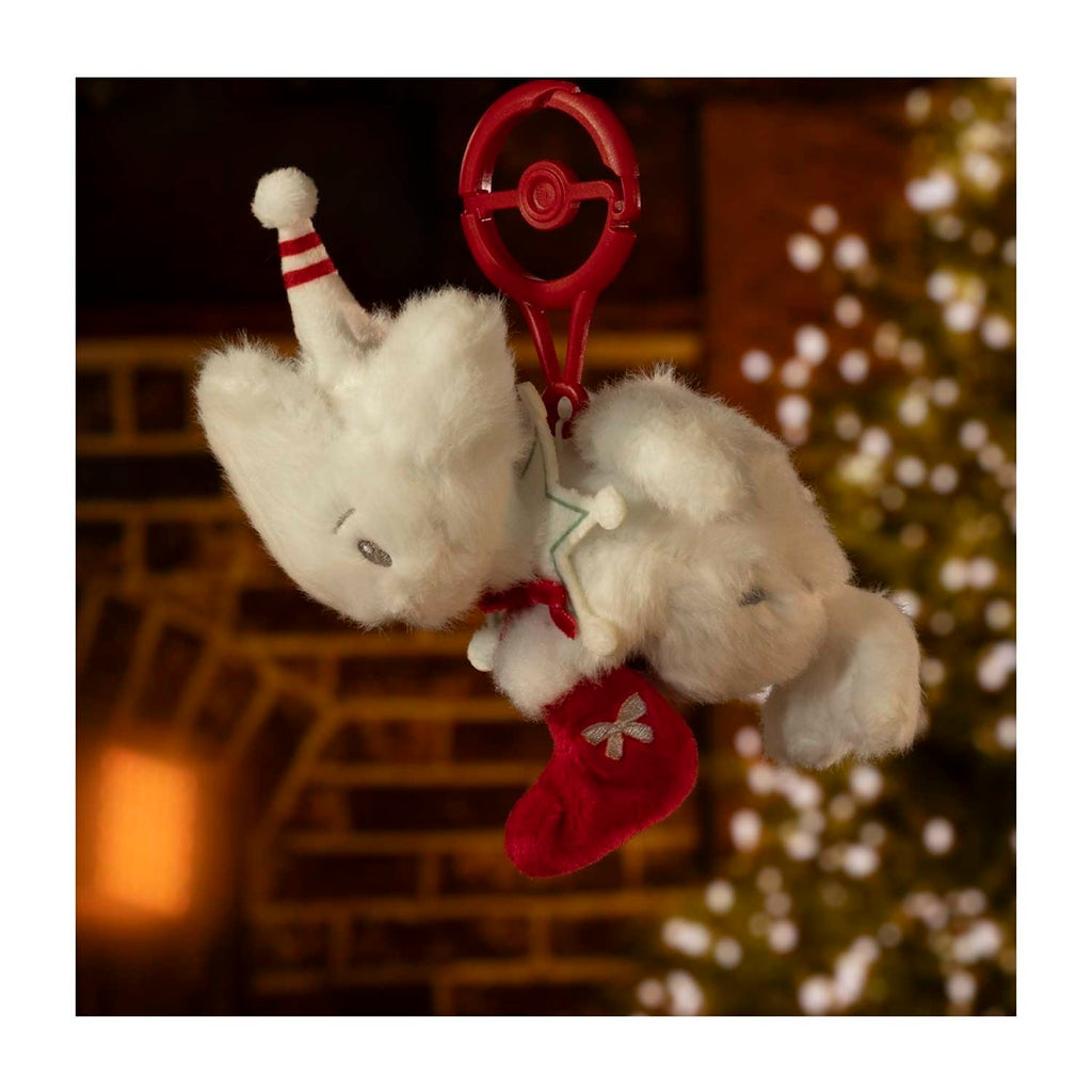 Togetic Pokémon Holiday Wishes Plush Key Chain
