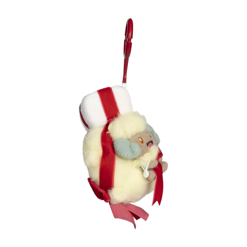 Whimsicott Pokémon Holiday Wishes Plush Key Chain
