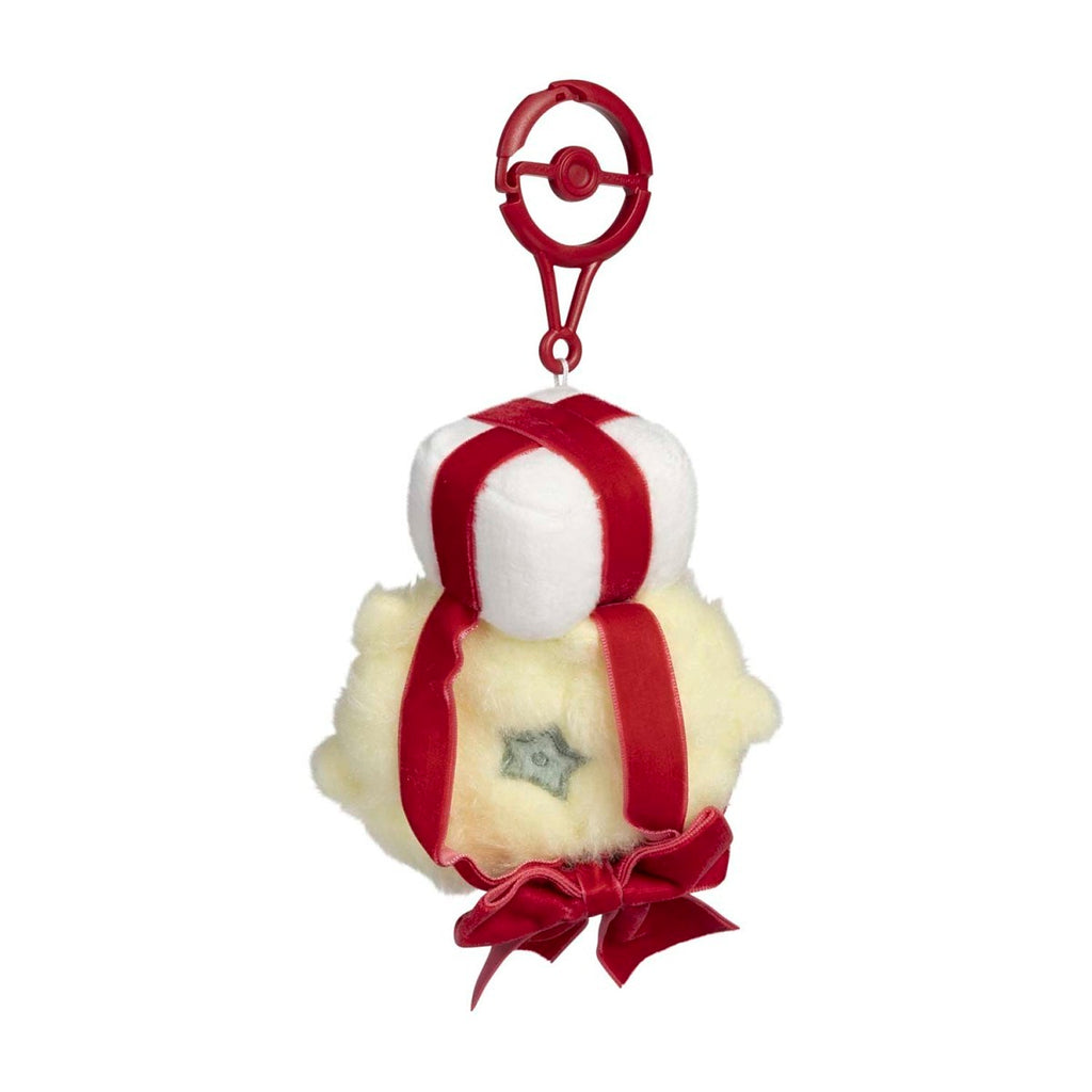 Whimsicott Pokémon Holiday Wishes Plush Key Chain