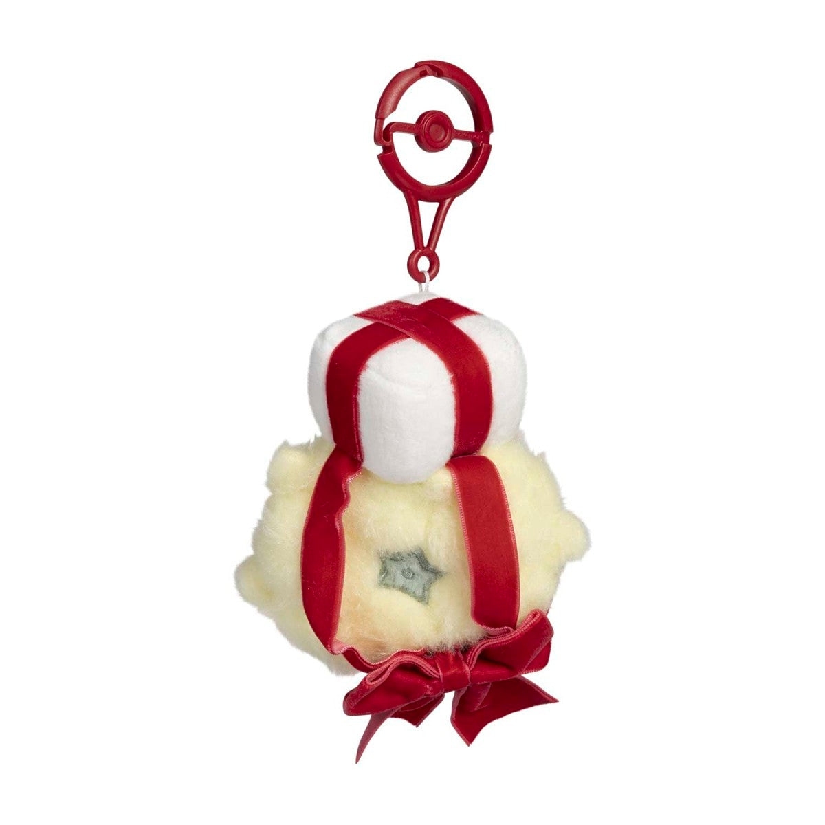 Whimsicott Pokémon Holiday Wishes Plush Key Chain