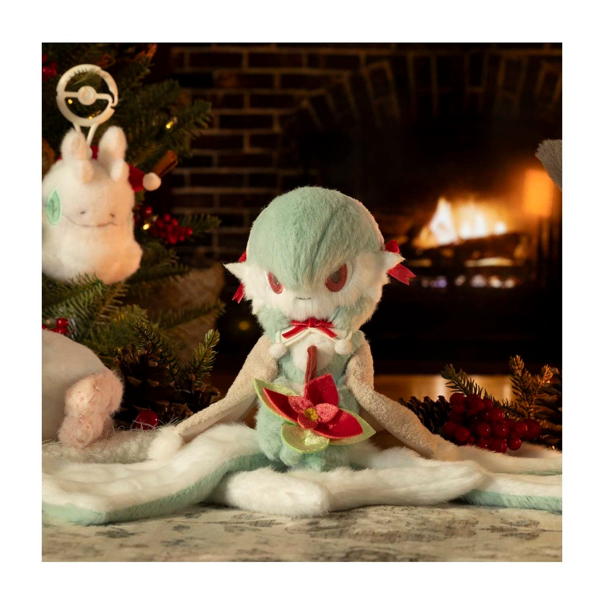Gardevoir Pokémon Holiday Wishes Plush - 14 ¾ In.
