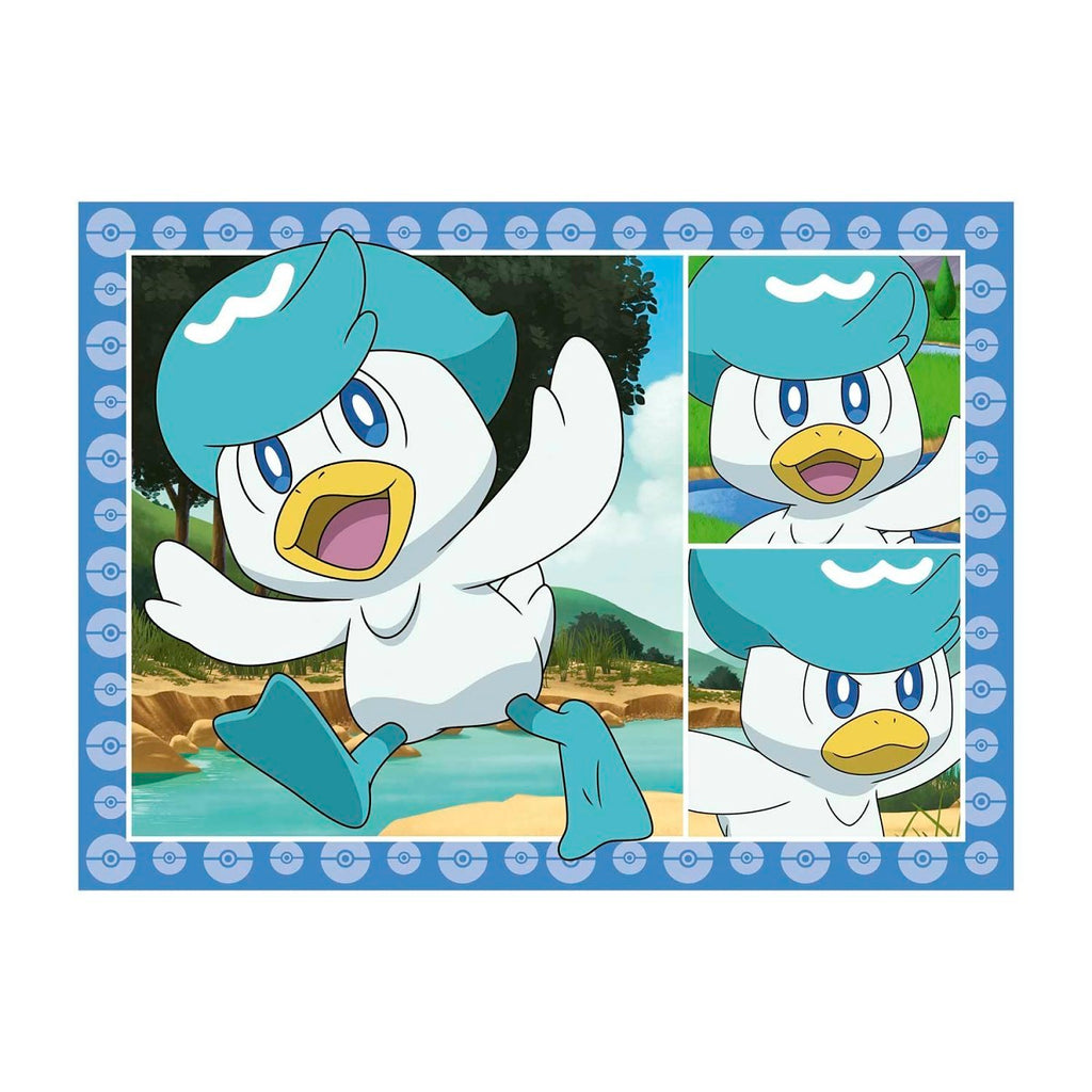 Pokémon Speedy Puzzle 4-Pack By Ravensburger (35 Pieces Each)