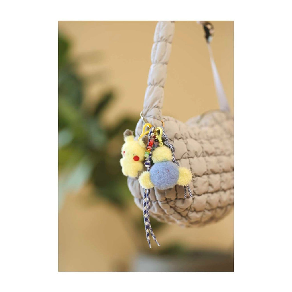 Jumpluff Pokémon Lil' Friends Plush Key Chain