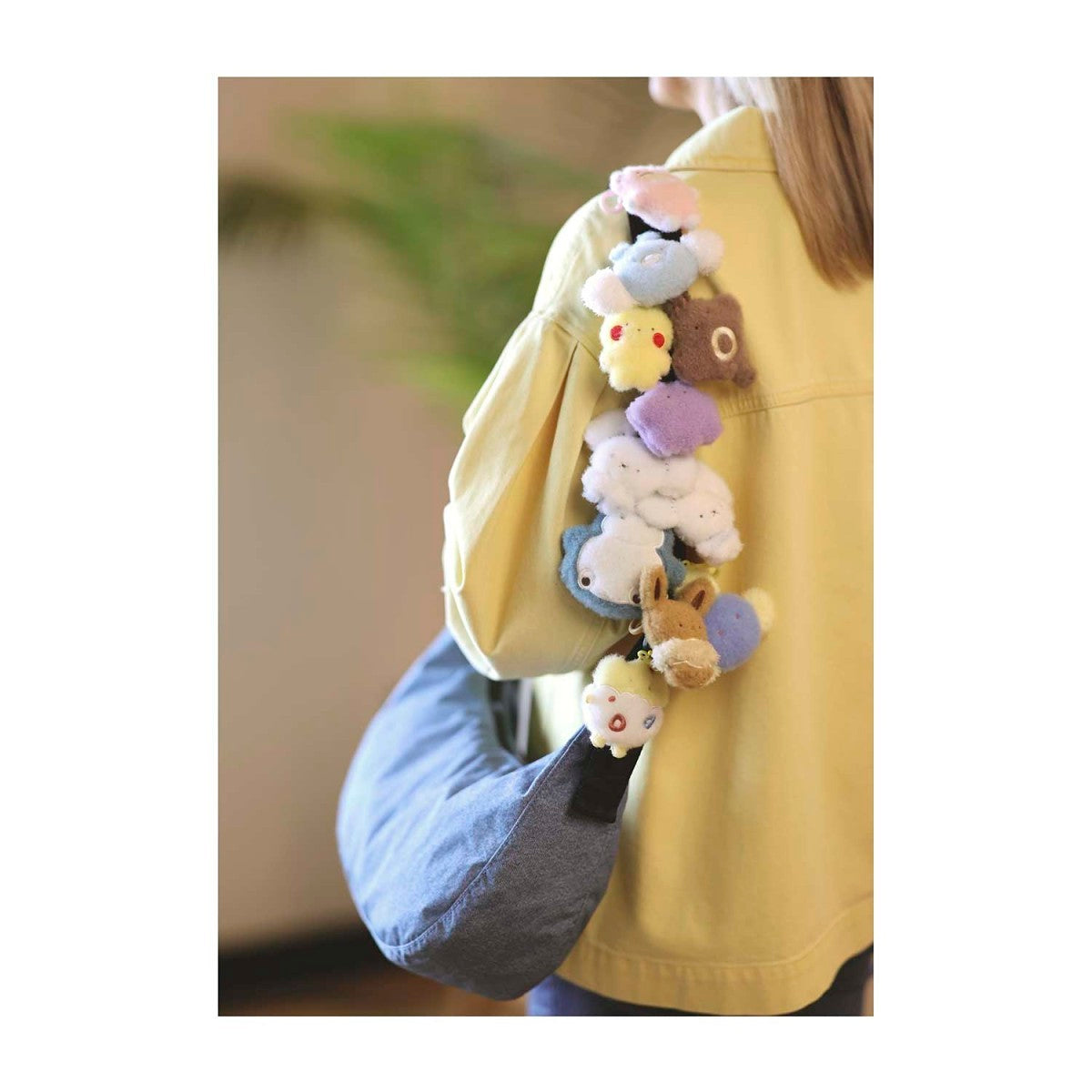 Pikachu Pokémon Lil' Friends Plush Key Chain