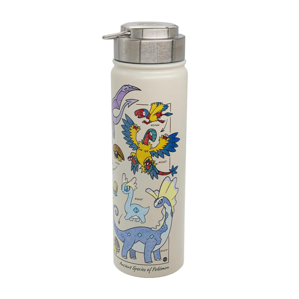 Pokémon × Natural History Museum: Ancient Species Of Pokémon Scientific Drawing Insulated Travel Mug