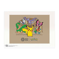 Pokémon × Natural History Museum Print