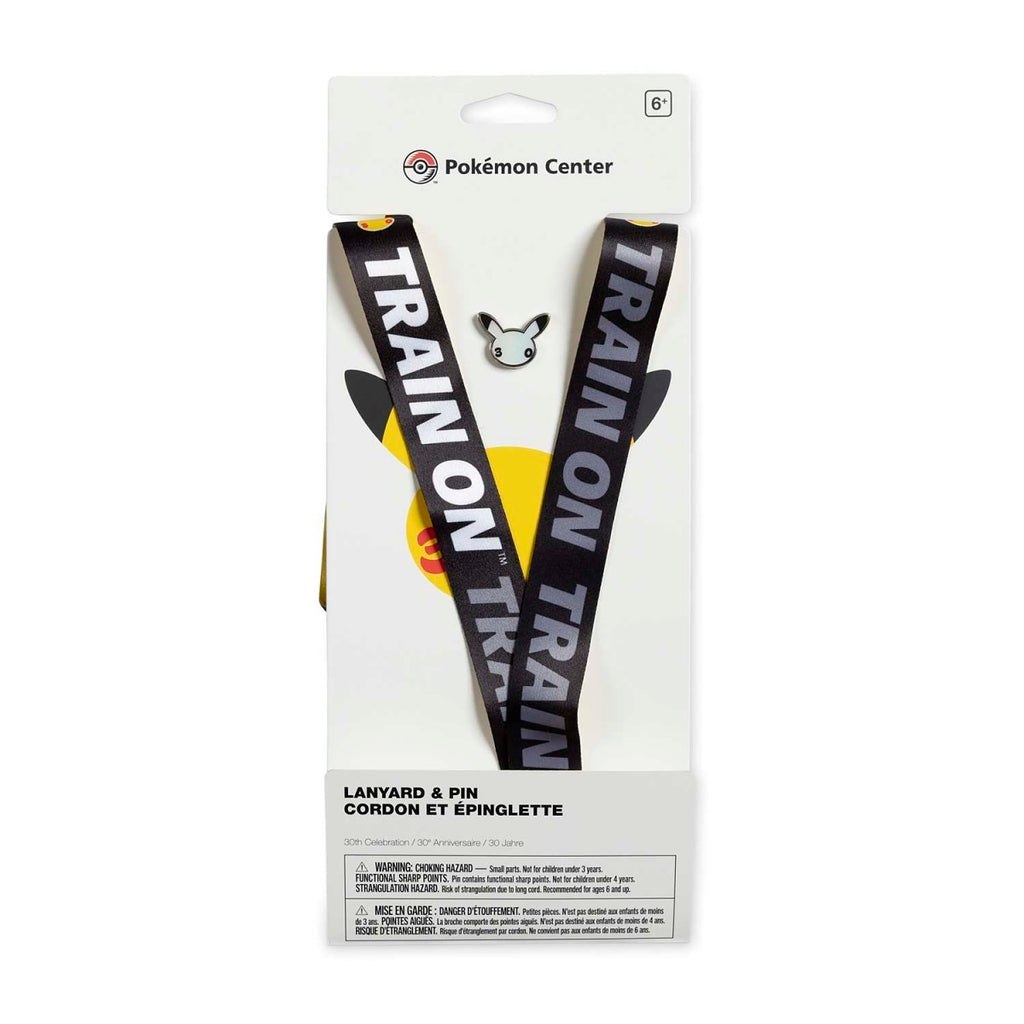 Pokémon 30th Celebration Lanyard & Pin