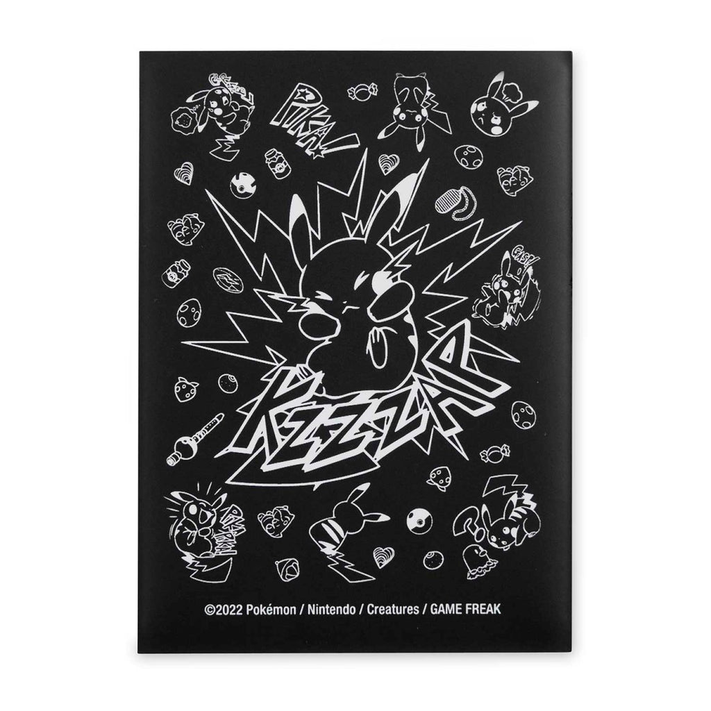 Pokémon TCG: Pikachu Comic-Style Attack Card Sleeves (65 Sleeves)