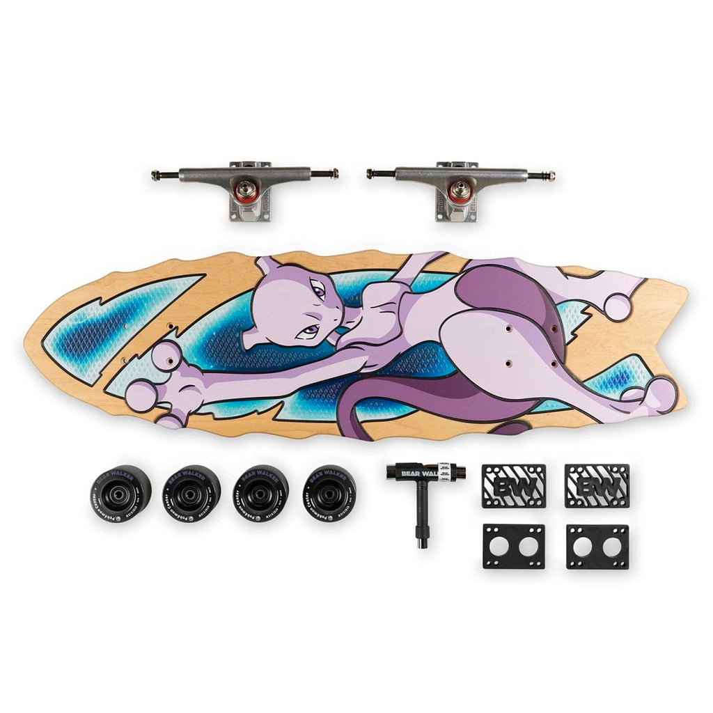 Pokémon Center × Bear Walker: Mewtwo Skateboard