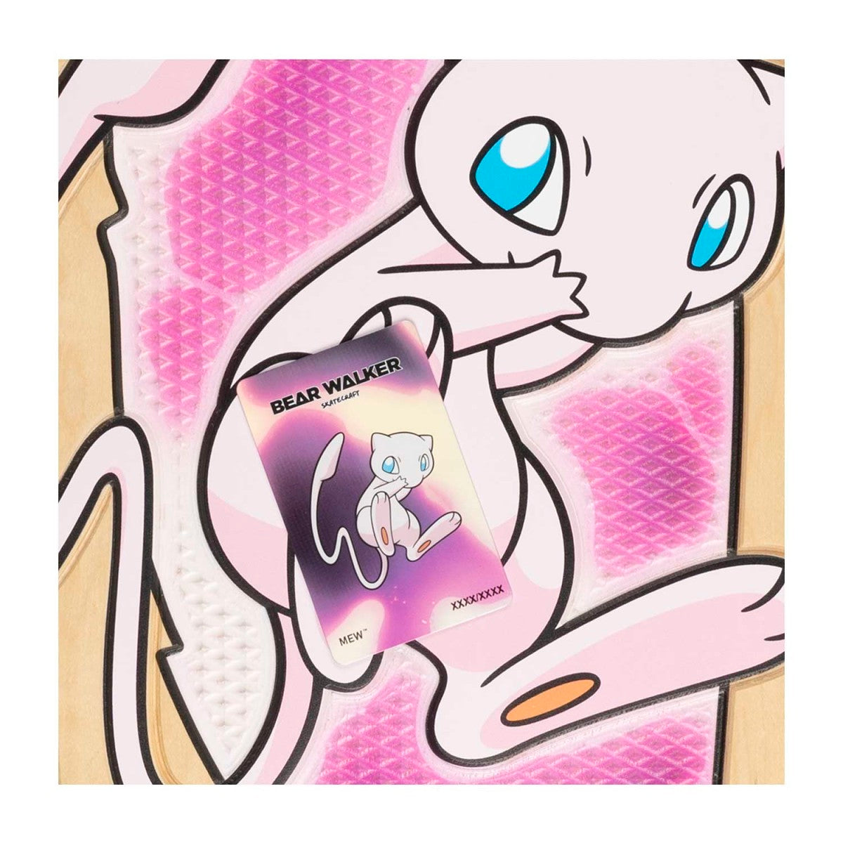 Pokémon Center × Bear Walker: Mew Skateboard