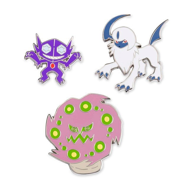 Rockruff & Lycanroc Pokémon Pins (3-Pack)