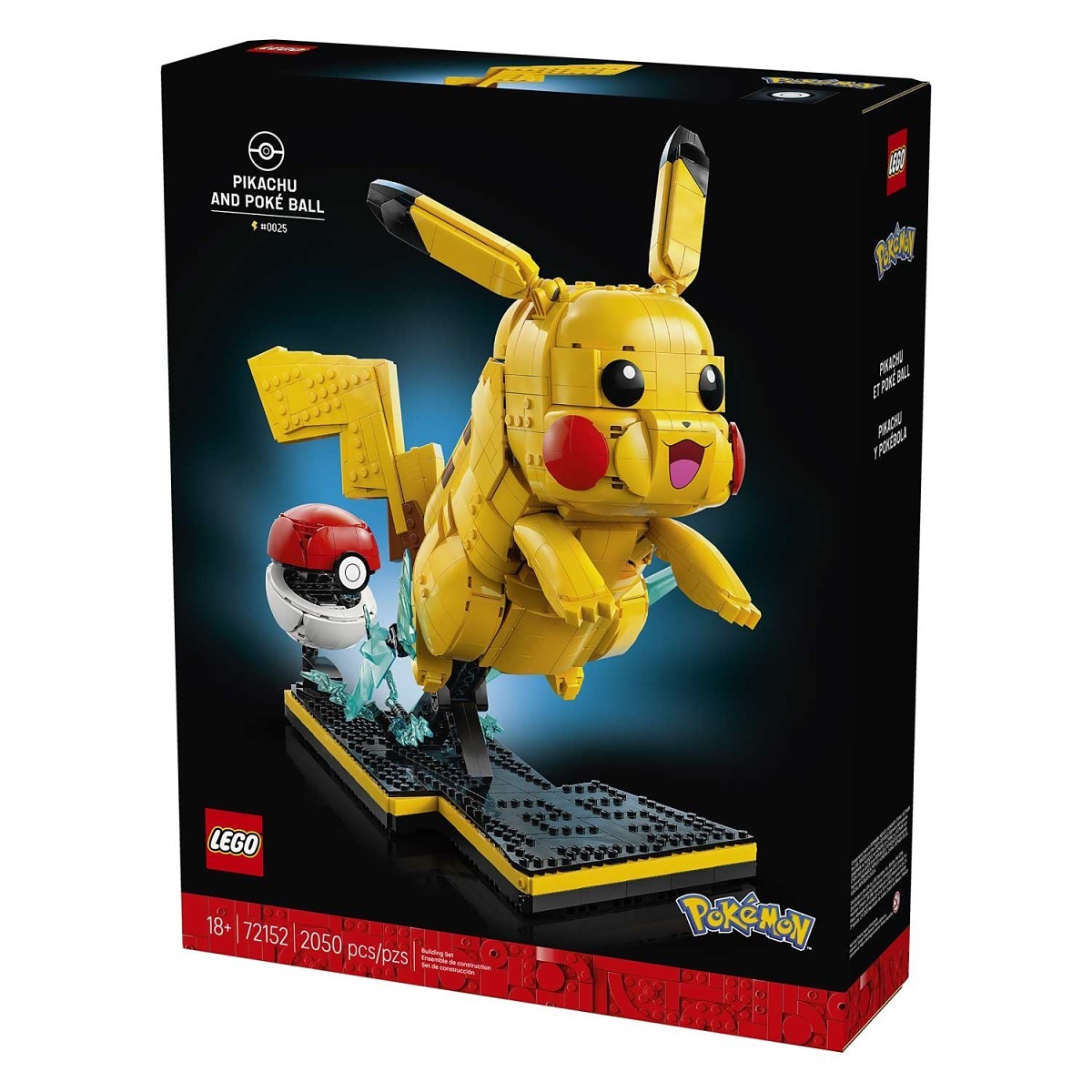 LEGO® Pokémon™ Pikachu & Poké Ball
