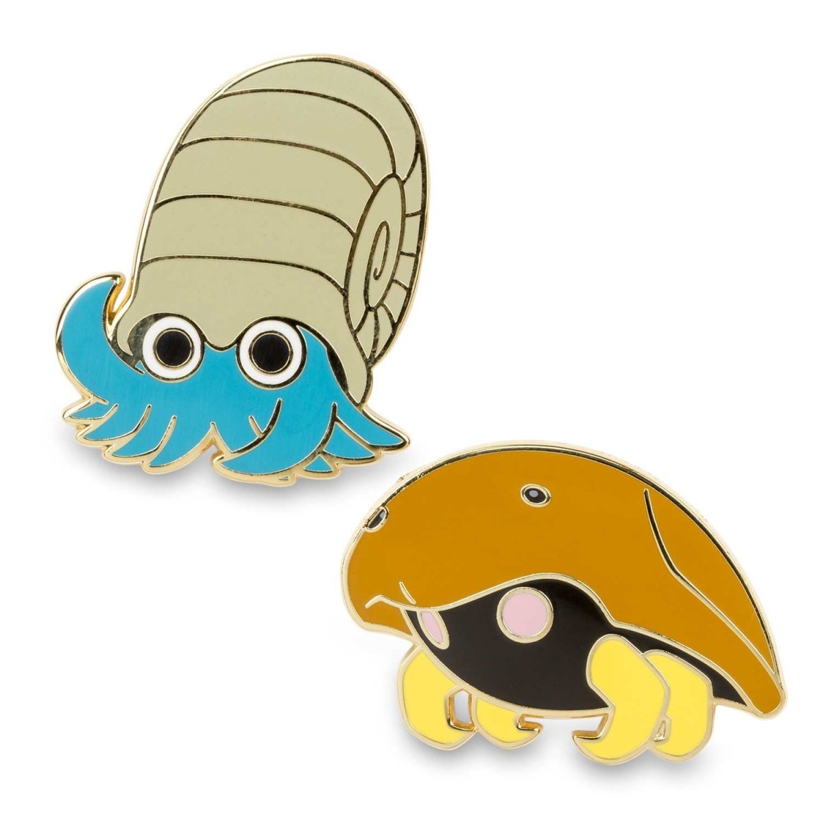 Omanyte & Kabuto Pokémon Pins (2-Pack)