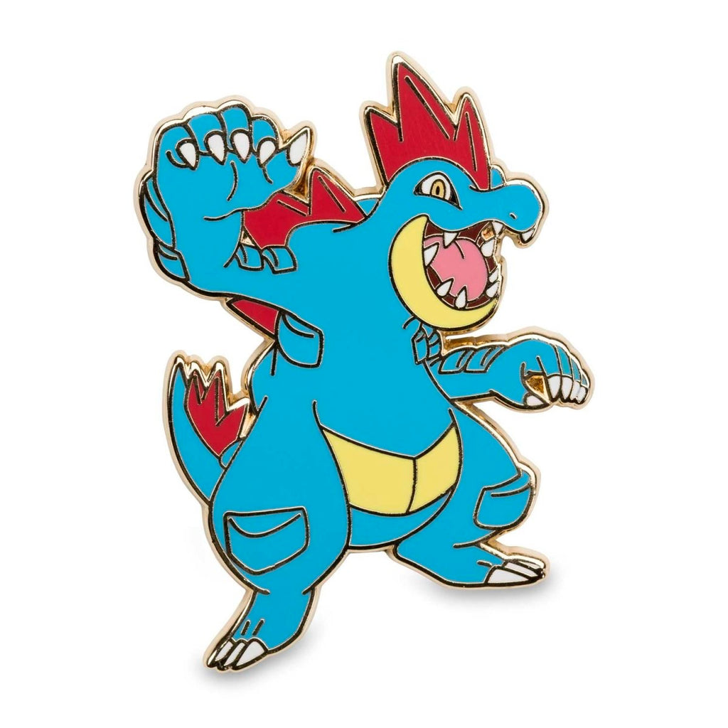 Meganium, Typhlosion & Feraligatr Pokémon Pins (3-Pack)