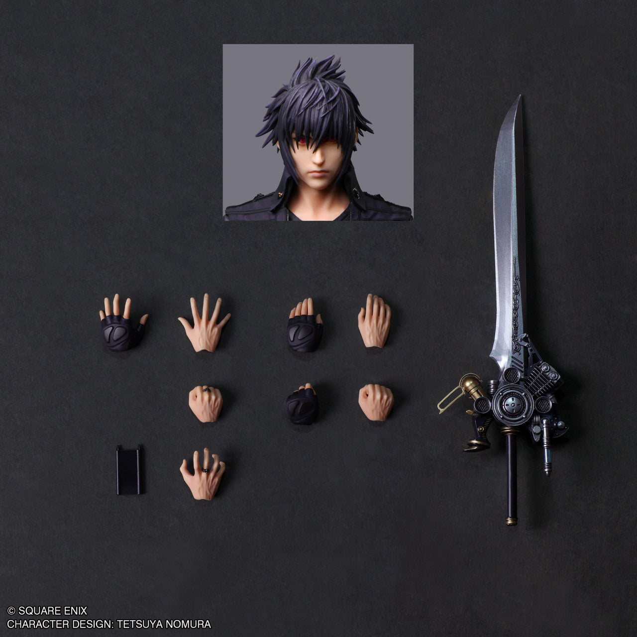 FINAL FANTASY XV PLAY ARTS SHIN Action Figure NOCTIS LUCIS CAELUM