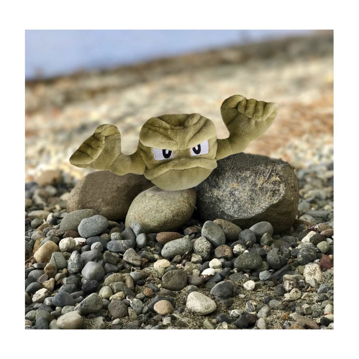 Geodude Sitting Cuties Plush - 8 ½ In.