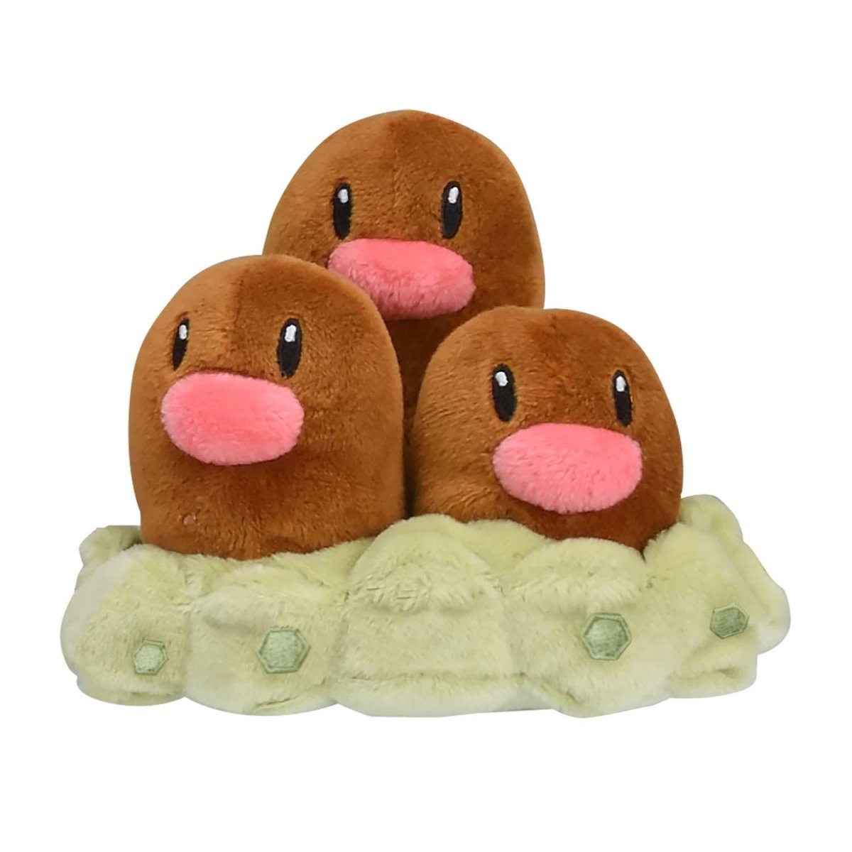 Dugtrio Sitting Cuties Plush - 5 In.