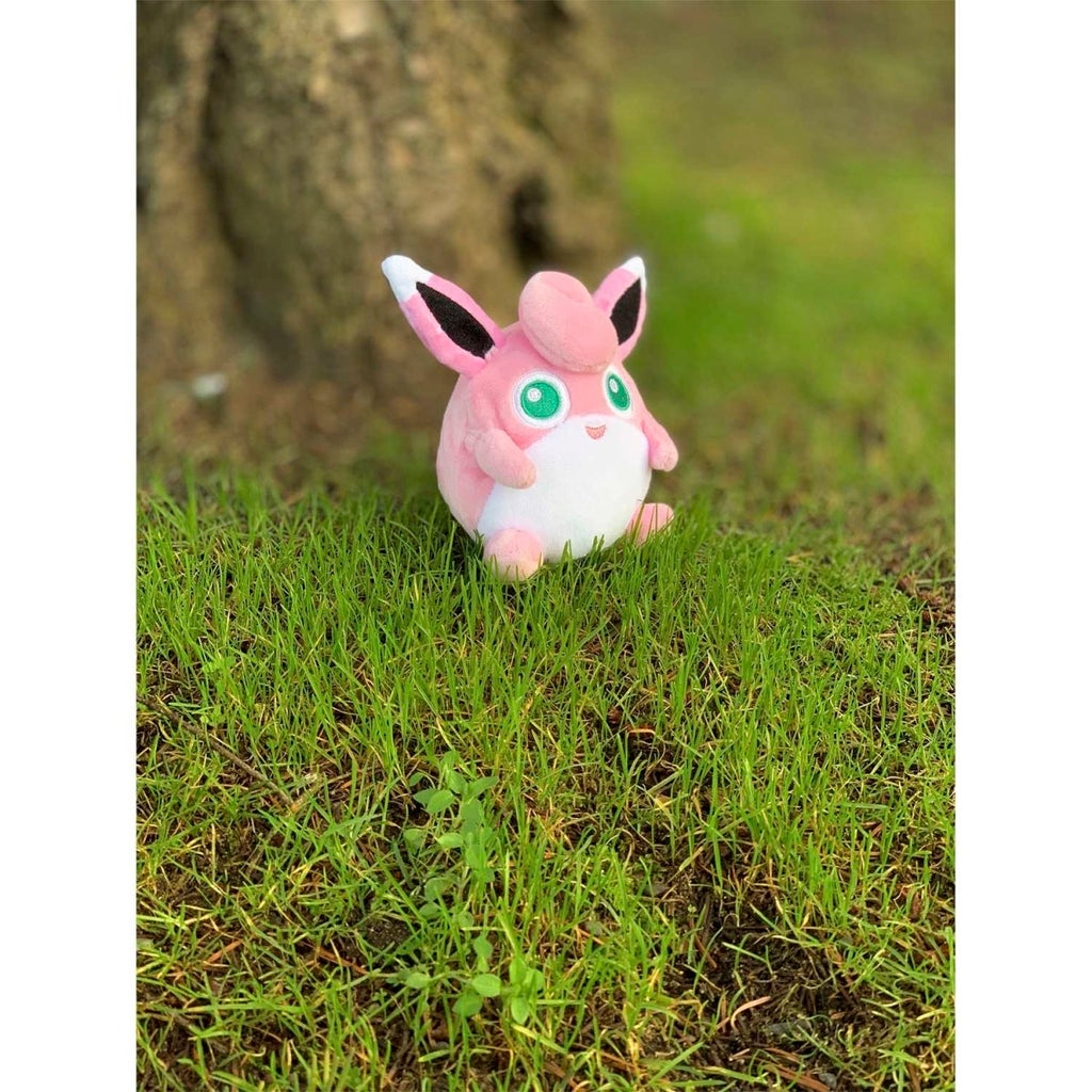 Wigglytuff Sitting Cuties Plush - 5 ¼ In.