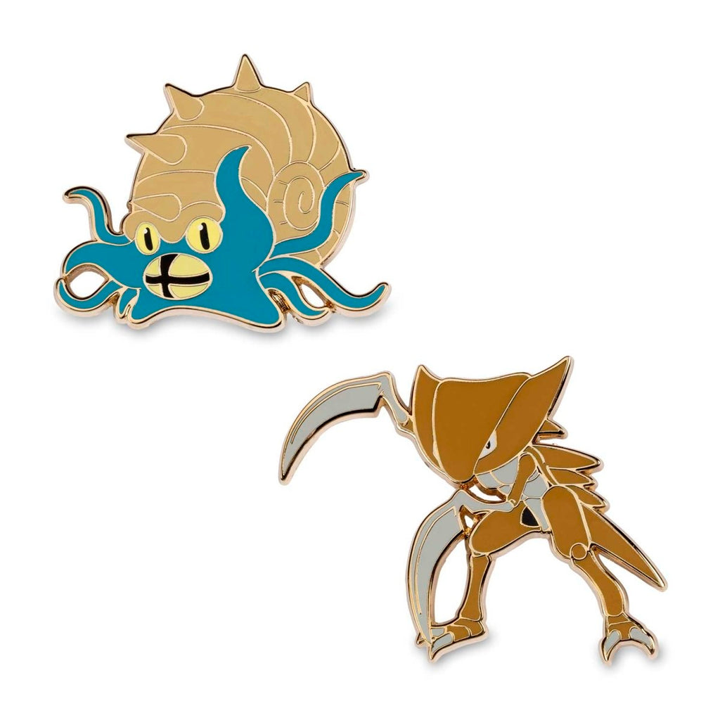 Omastar & Kabutops Pokémon Pins (2-Pack)