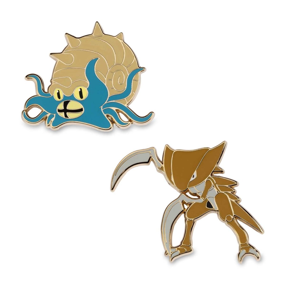 Omastar & Kabutops Pokémon Pins (2-Pack)