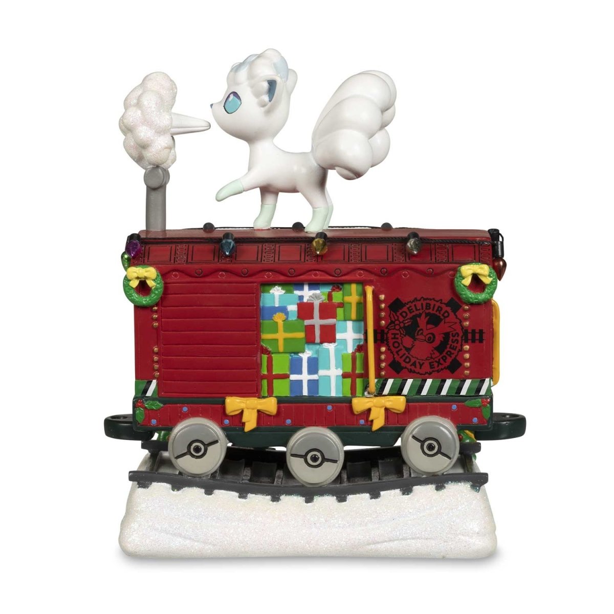 Delibird Holiday Express Alolan Vulpix Boxcar Figure