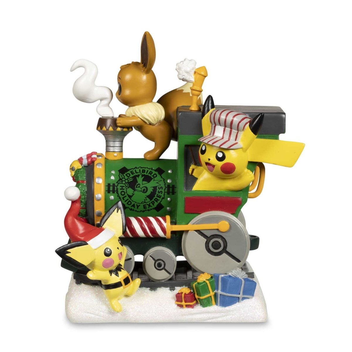 Delibird Holiday Express Pikachu Engine Figure