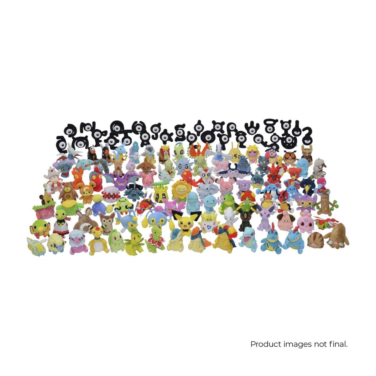 Unown T Sitting Cuties Plush - 5 ¼ In.