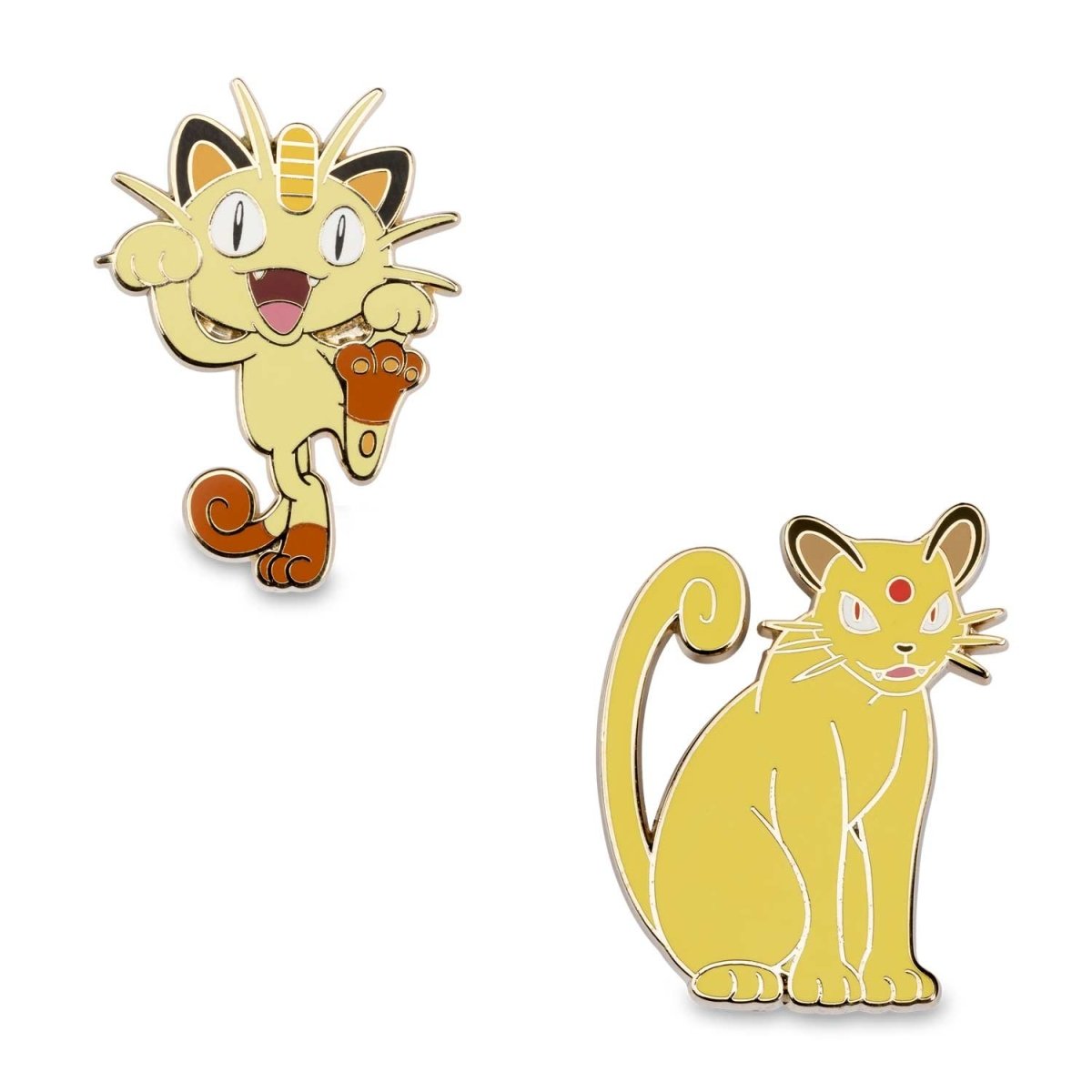 Meowth & Persian Pokémon Pins (2-Pack)