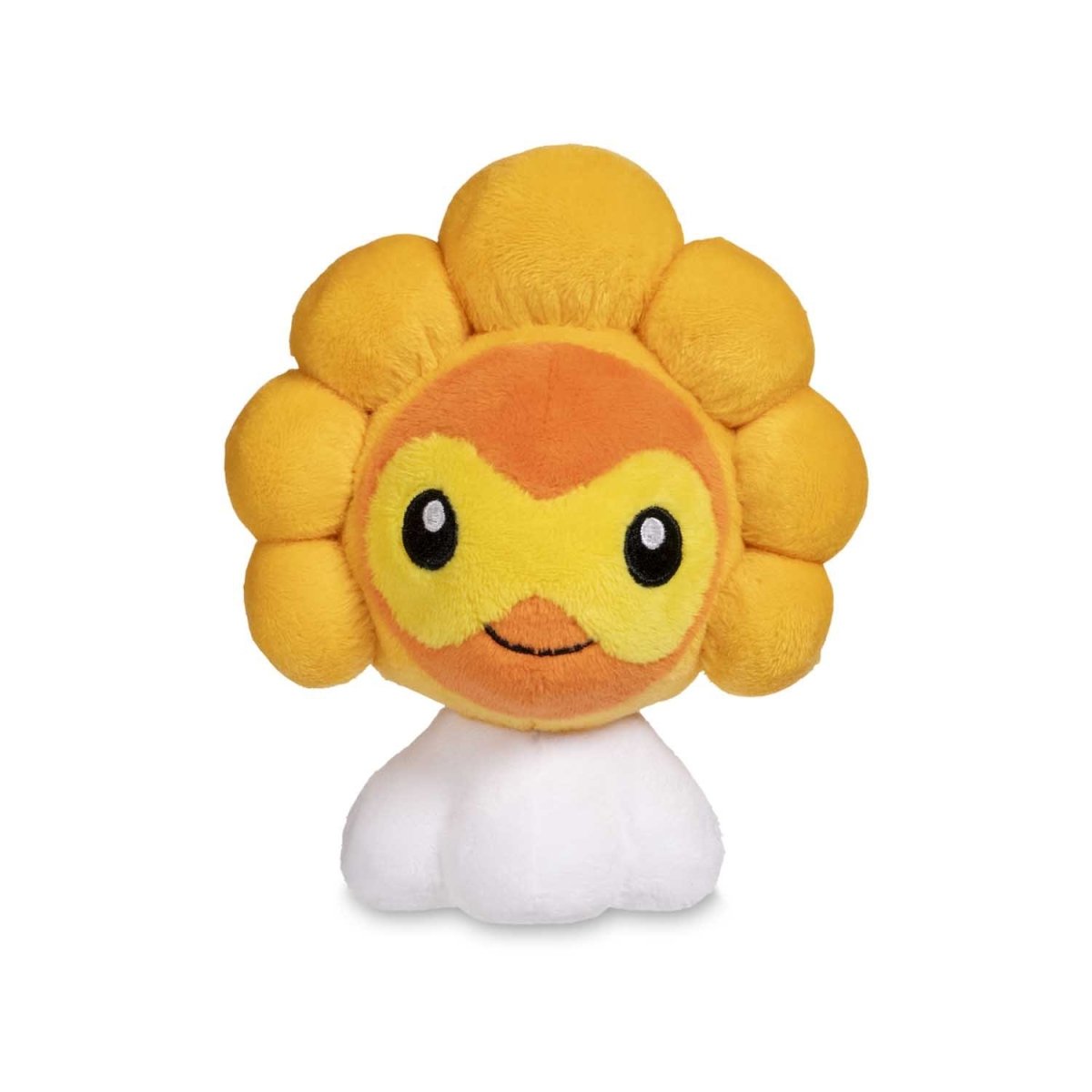 Castform (Sunny Form) Sitting Cuties Plush - 4 ¾ In.