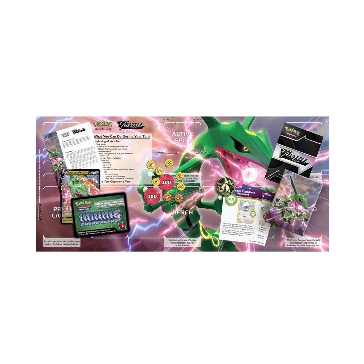 Pokémon TCG: Rayquaza V Battle Deck