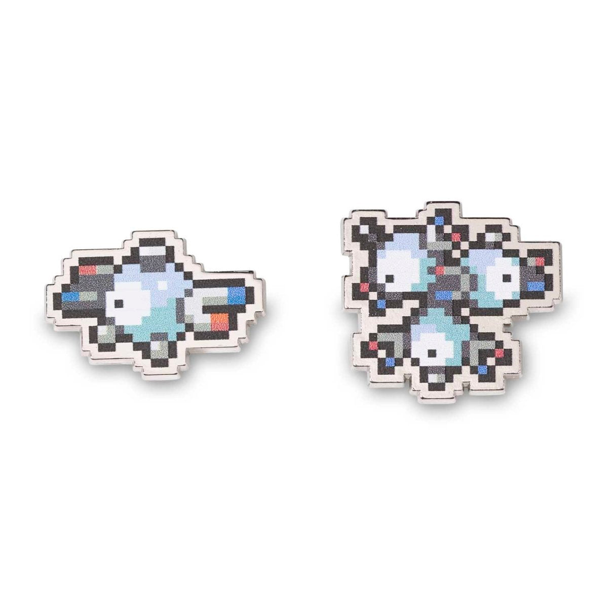 Magnemite & Magneton Pokémon Pixel Pins (2-Pack)