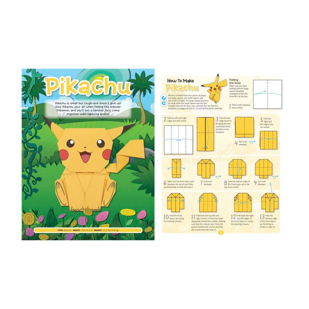 Pokémon Origami: Fold Your Own Alola Region Pokémon