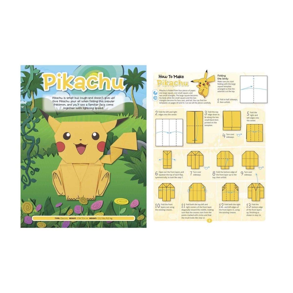 Pokémon Origami: Fold Your Own Alola Region Pokémon