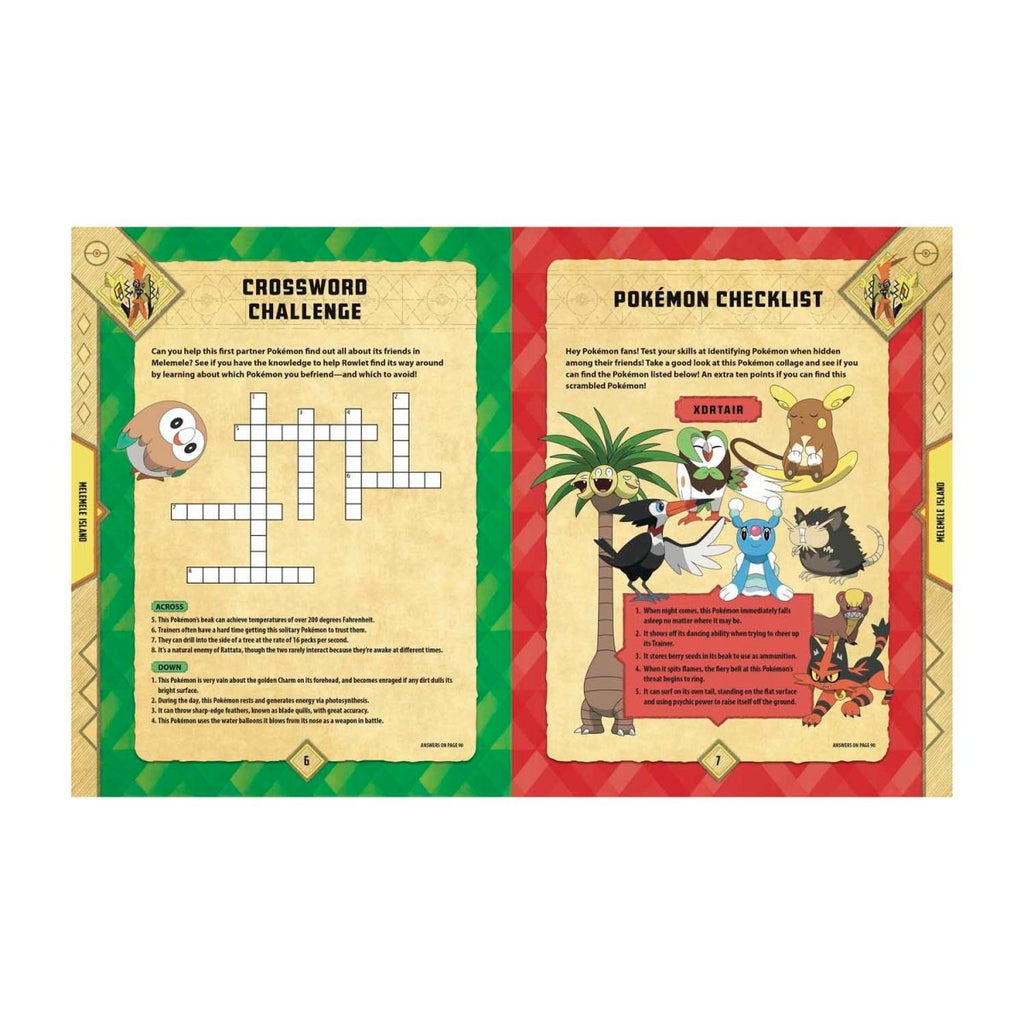 Pokémon Alola Region Activity Book