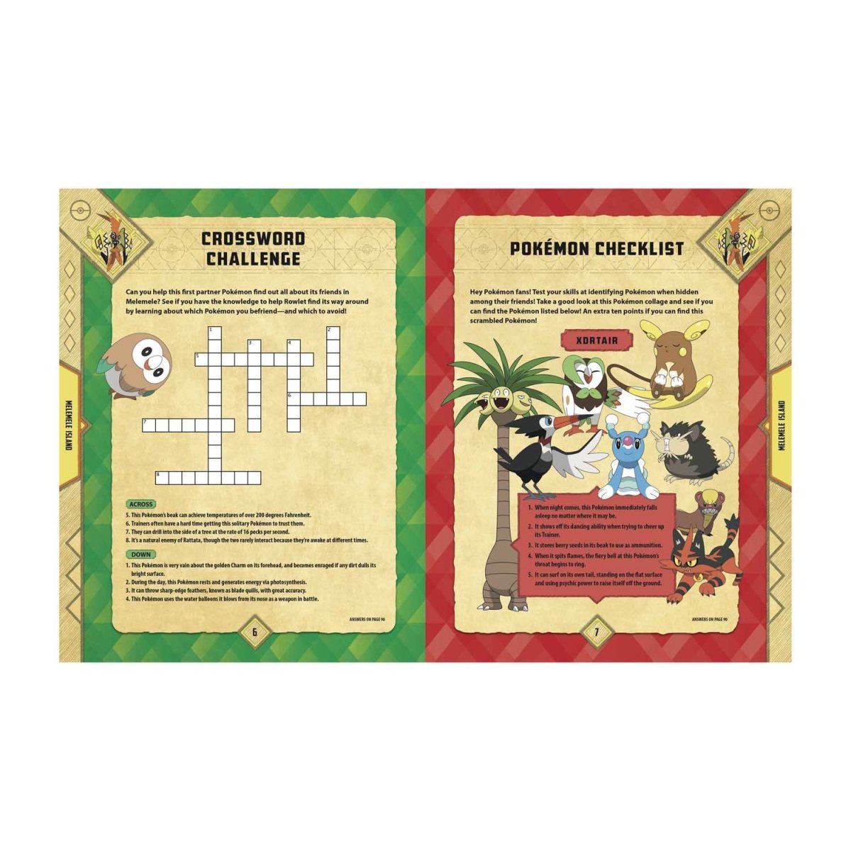 Pokémon Alola Region Activity Book