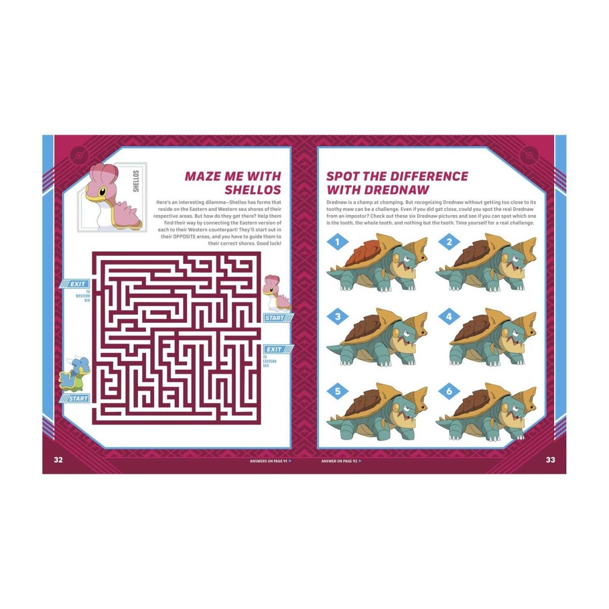 Pokémon Official Galar Region Activity Book