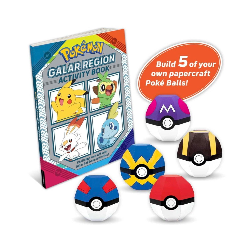 Pokémon Official Galar Region Activity Book