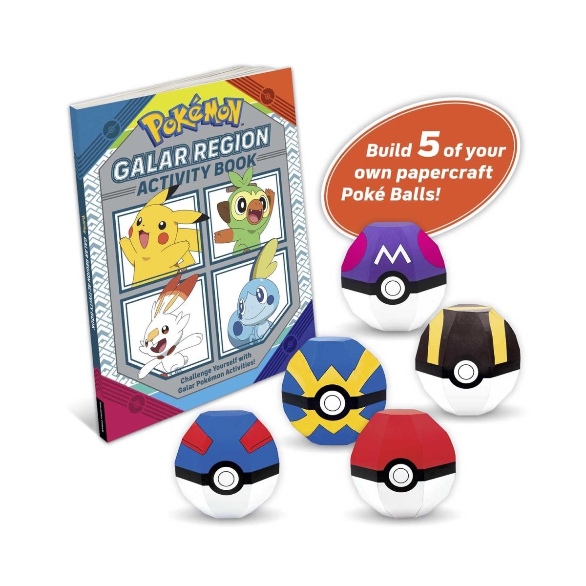 Pokémon Official Galar Region Activity Book