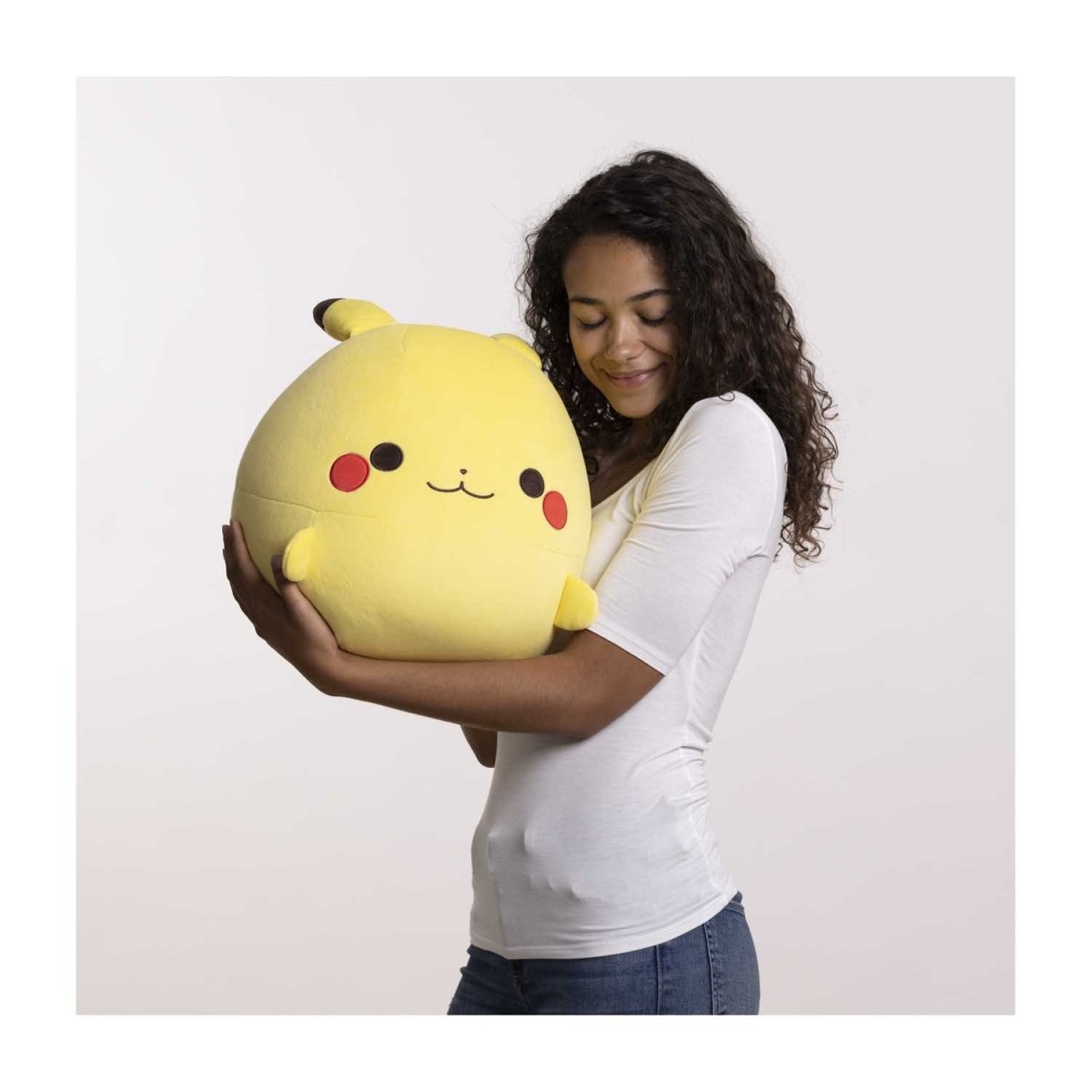 Pikachu Large Microbead Plush - 13 ¾ In.