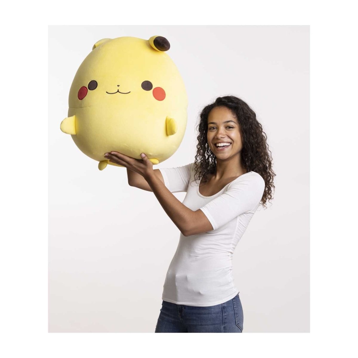 Pikachu Extra-Large Microbead Plush - 19 ¾ In.